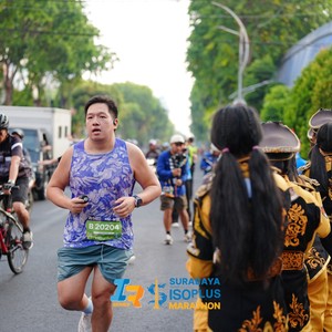 Race photo from SURABAYA ISOPLUS MARATHON 2026