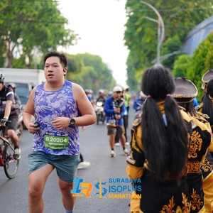 Race photo from SURABAYA ISOPLUS MARATHON 2026