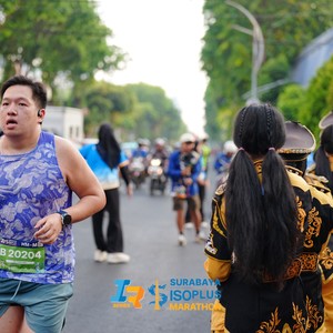 Race photo from SURABAYA ISOPLUS MARATHON 2026