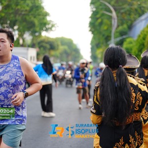 Race photo from SURABAYA ISOPLUS MARATHON 2026