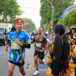 Race photo from SURABAYA ISOPLUS MARATHON 2026