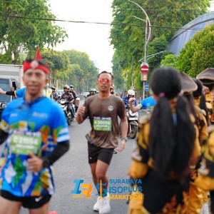 Race photo from SURABAYA ISOPLUS MARATHON 2026