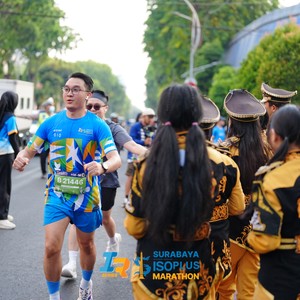 Race photo from SURABAYA ISOPLUS MARATHON 2026