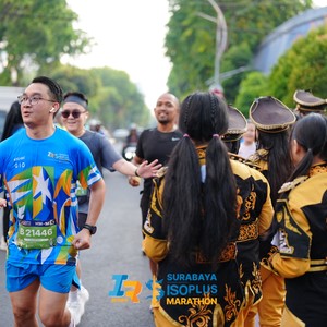 Race photo from SURABAYA ISOPLUS MARATHON 2026