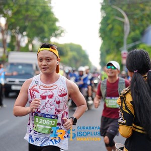 Race photo from SURABAYA ISOPLUS MARATHON 2026