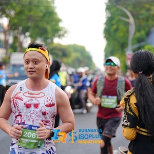 Race photo from SURABAYA ISOPLUS MARATHON 2026