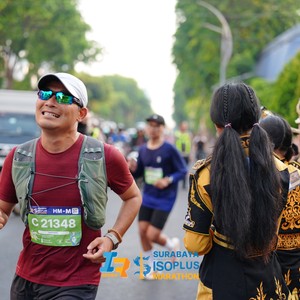 Race photo from SURABAYA ISOPLUS MARATHON 2026