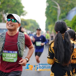 Race photo from SURABAYA ISOPLUS MARATHON 2026