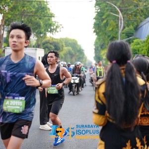 Race photo from SURABAYA ISOPLUS MARATHON 2026