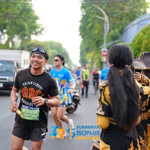 Race photo from SURABAYA ISOPLUS MARATHON 2026