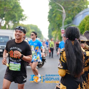 Race photo from SURABAYA ISOPLUS MARATHON 2026