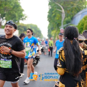Race photo from SURABAYA ISOPLUS MARATHON 2026