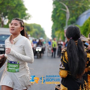 Race photo from SURABAYA ISOPLUS MARATHON 2026