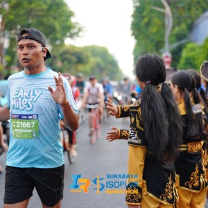 Race photo from SURABAYA ISOPLUS MARATHON 2026