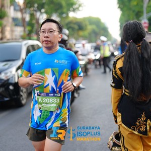 Race photo from SURABAYA ISOPLUS MARATHON 2026
