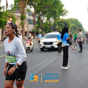 Race photo from SURABAYA ISOPLUS MARATHON 2026