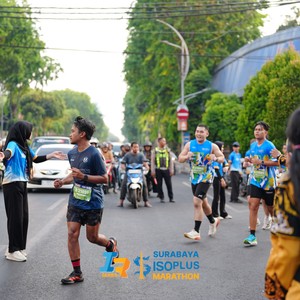 Race photo from SURABAYA ISOPLUS MARATHON 2026