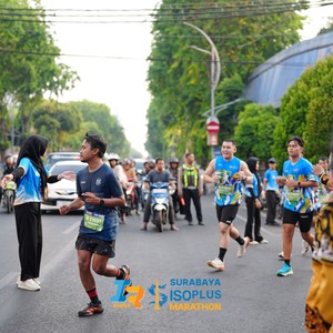 Race photo from SURABAYA ISOPLUS MARATHON 2026
