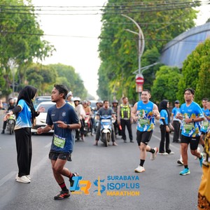 Race photo from SURABAYA ISOPLUS MARATHON 2026
