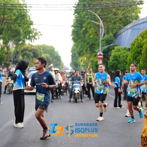 Race photo from SURABAYA ISOPLUS MARATHON 2026