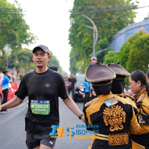 Race photo from SURABAYA ISOPLUS MARATHON 2026