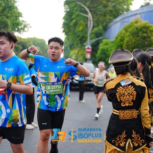 Race photo from SURABAYA ISOPLUS MARATHON 2026