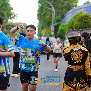 Race photo from SURABAYA ISOPLUS MARATHON 2026