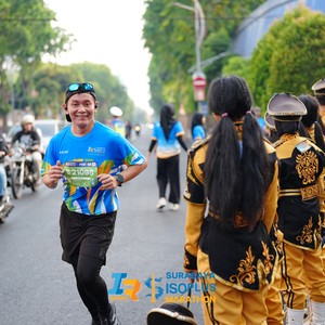 Race photo from SURABAYA ISOPLUS MARATHON 2026