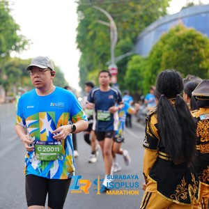 Race photo from SURABAYA ISOPLUS MARATHON 2026