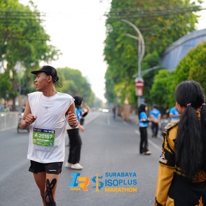 Race photo from SURABAYA ISOPLUS MARATHON 2026