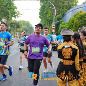 Race photo from SURABAYA ISOPLUS MARATHON 2026