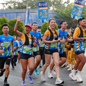 Race photo from SURABAYA ISOPLUS MARATHON 2026