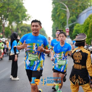 Race photo from SURABAYA ISOPLUS MARATHON 2026