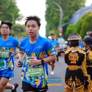Race photo from SURABAYA ISOPLUS MARATHON 2026