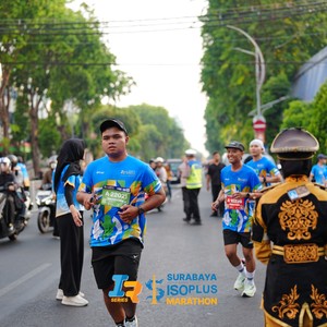 Race photo from SURABAYA ISOPLUS MARATHON 2026