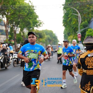 Race photo from SURABAYA ISOPLUS MARATHON 2026