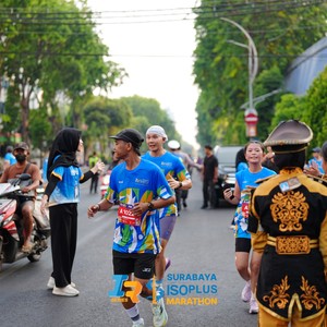 Race photo from SURABAYA ISOPLUS MARATHON 2026