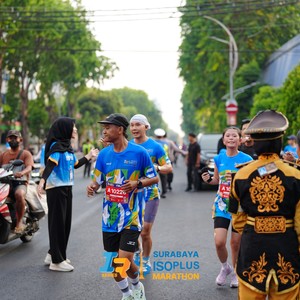 Race photo from SURABAYA ISOPLUS MARATHON 2026