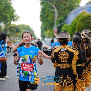 Race photo from SURABAYA ISOPLUS MARATHON 2026