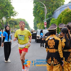 Race photo from SURABAYA ISOPLUS MARATHON 2026