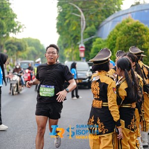 Race photo from SURABAYA ISOPLUS MARATHON 2026