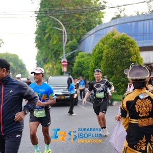 Race photo from SURABAYA ISOPLUS MARATHON 2026