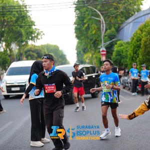 Race photo from SURABAYA ISOPLUS MARATHON 2026