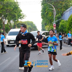 Race photo from SURABAYA ISOPLUS MARATHON 2026