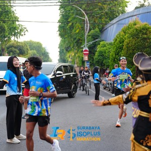 Race photo from SURABAYA ISOPLUS MARATHON 2026