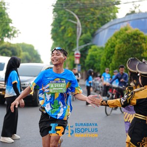 Race photo from SURABAYA ISOPLUS MARATHON 2026