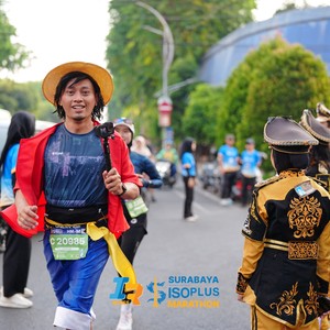 Race photo from SURABAYA ISOPLUS MARATHON 2026