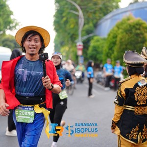 Race photo from SURABAYA ISOPLUS MARATHON 2026