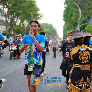 Race photo from SURABAYA ISOPLUS MARATHON 2026