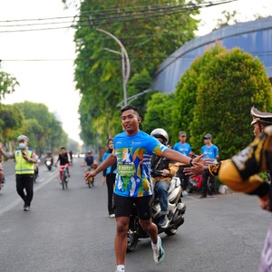 Race photo from SURABAYA ISOPLUS MARATHON 2026